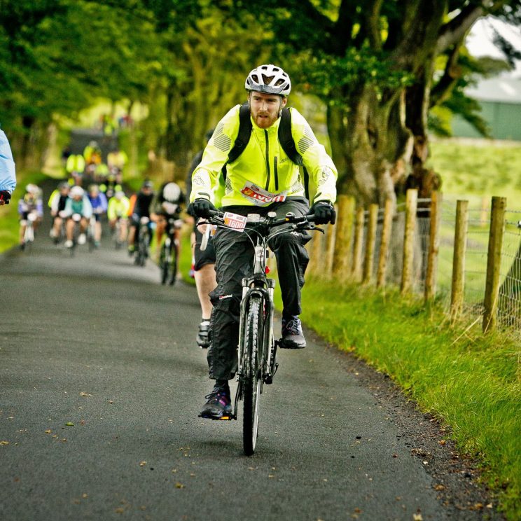 Me at Hulks during Pedal for Scotland