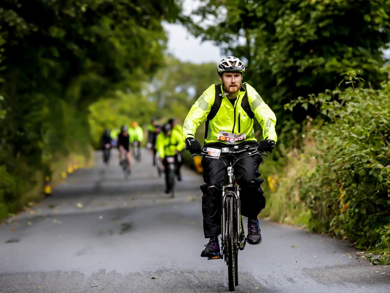 Me at Lochend during Pedal for Scotland