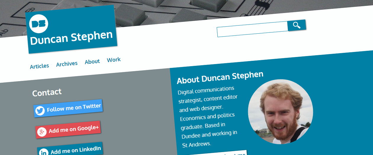 Website redesign