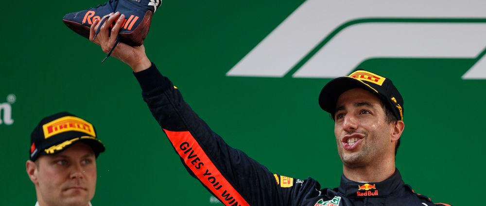 Formula 1 has trademarked Daniel Ricciardo’s shoey — Duncan Stephen
