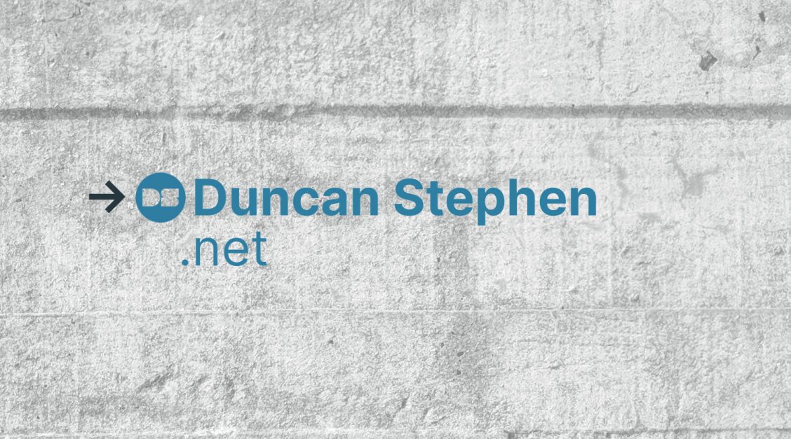 Duncan Stephen .net branding