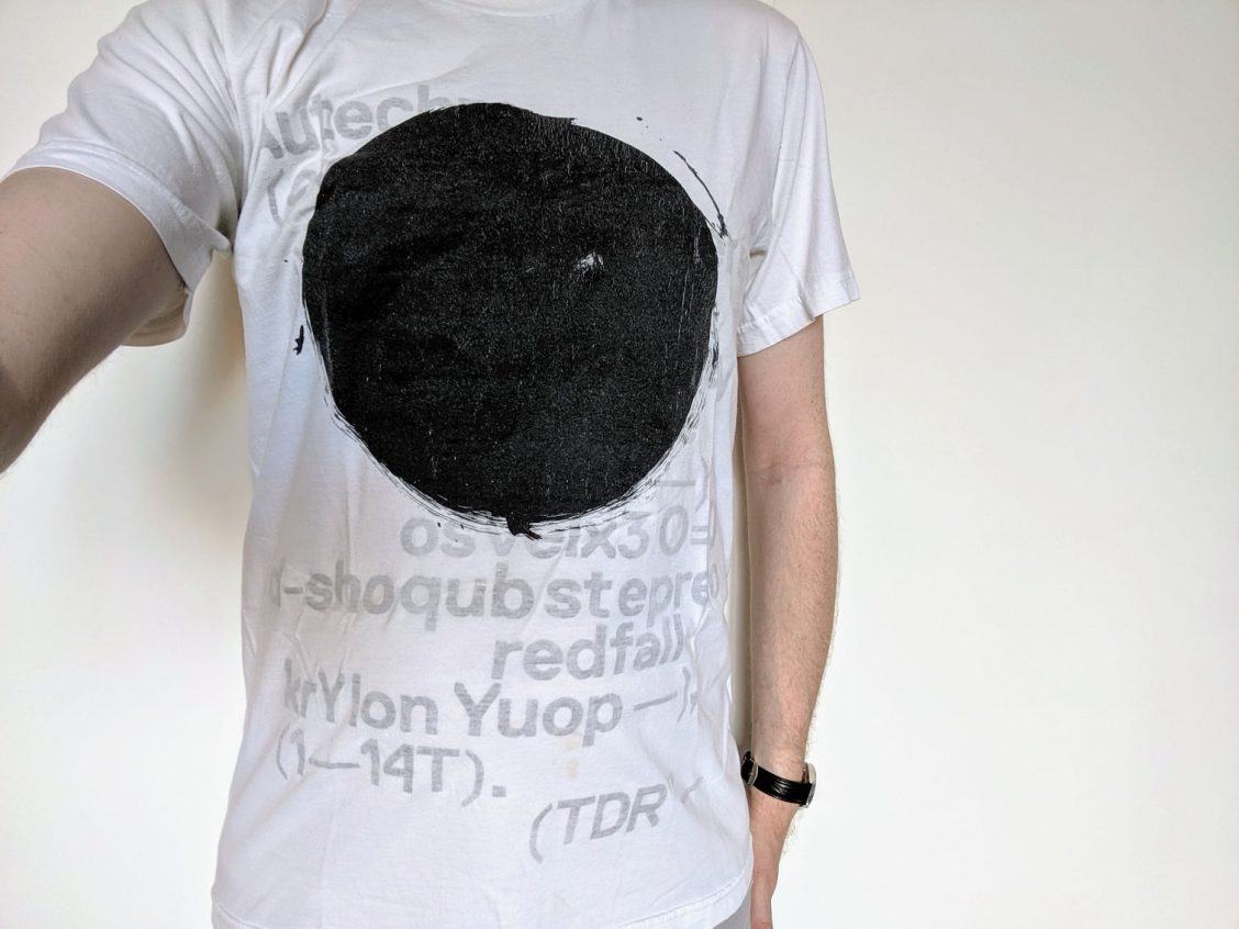 Has anyone ordered the SIGN Black T-shirt? : r/autechre