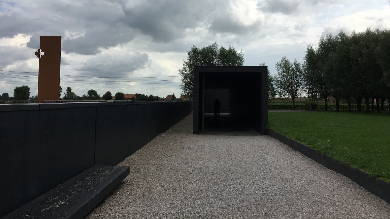 Entrance to Langemark