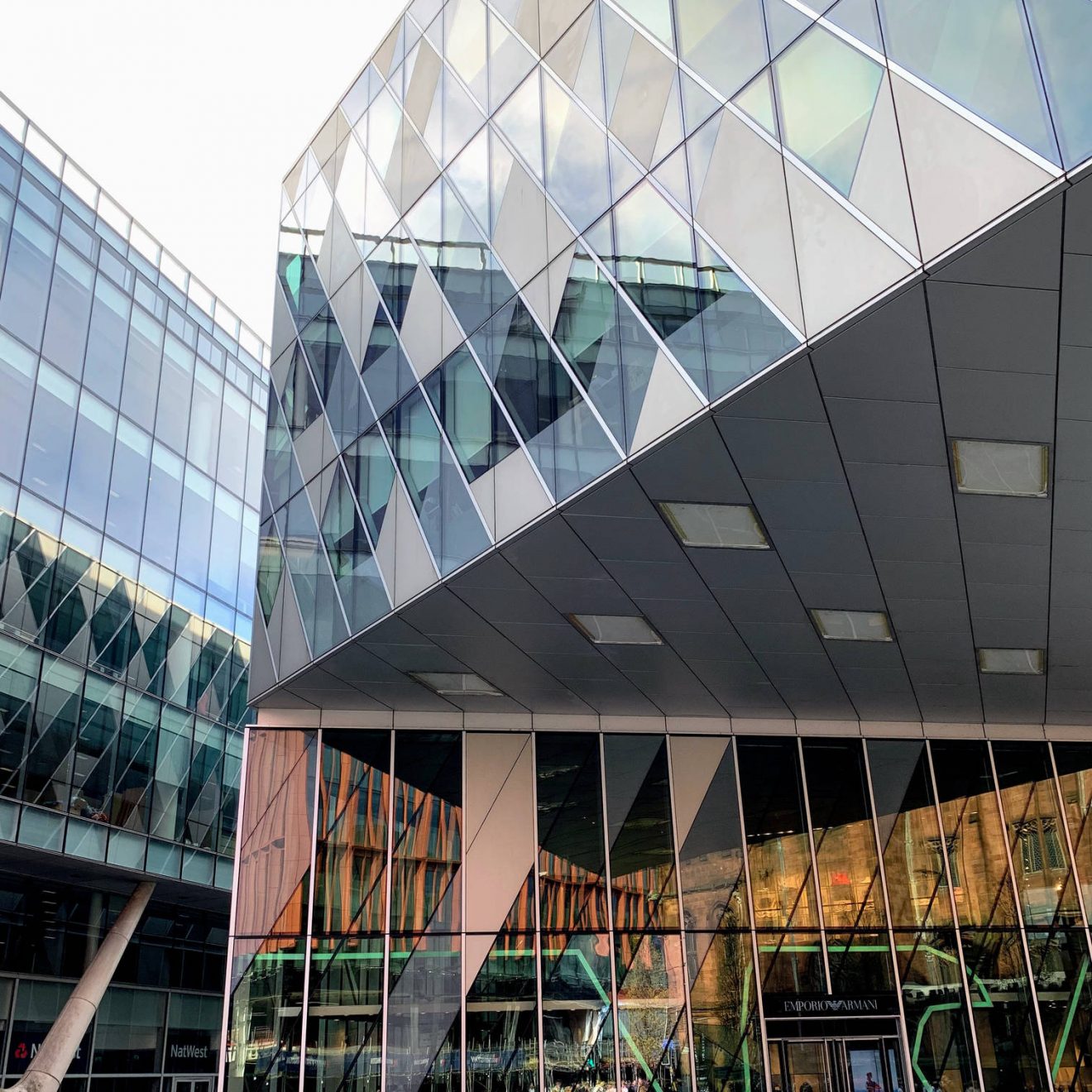 Retail building in Manchester