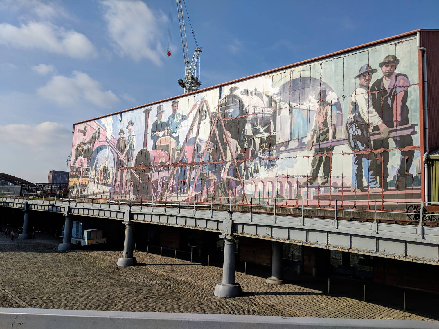 Mural at the Science and Industry Museum