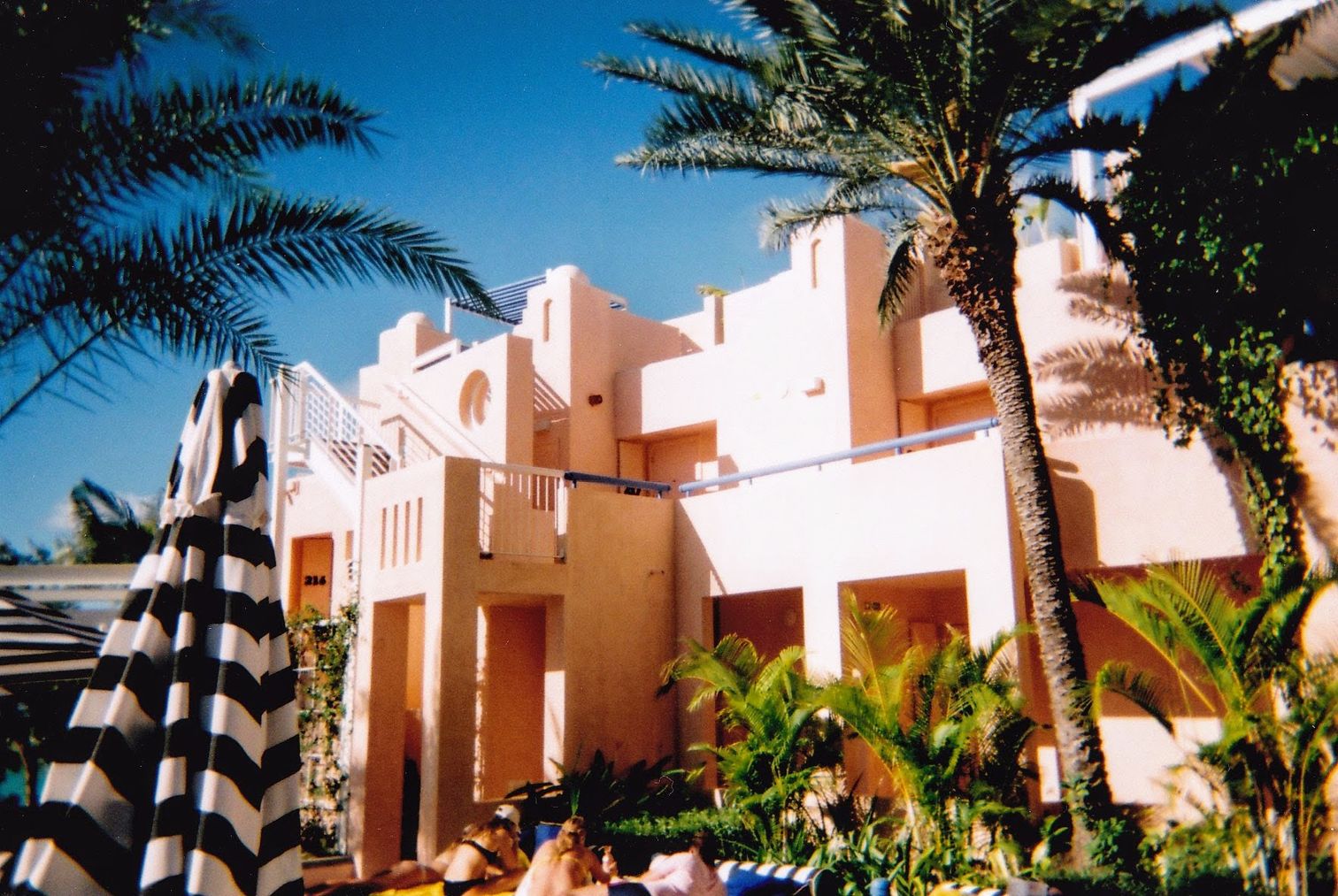 Hotel building (taken on the disposable camera)
