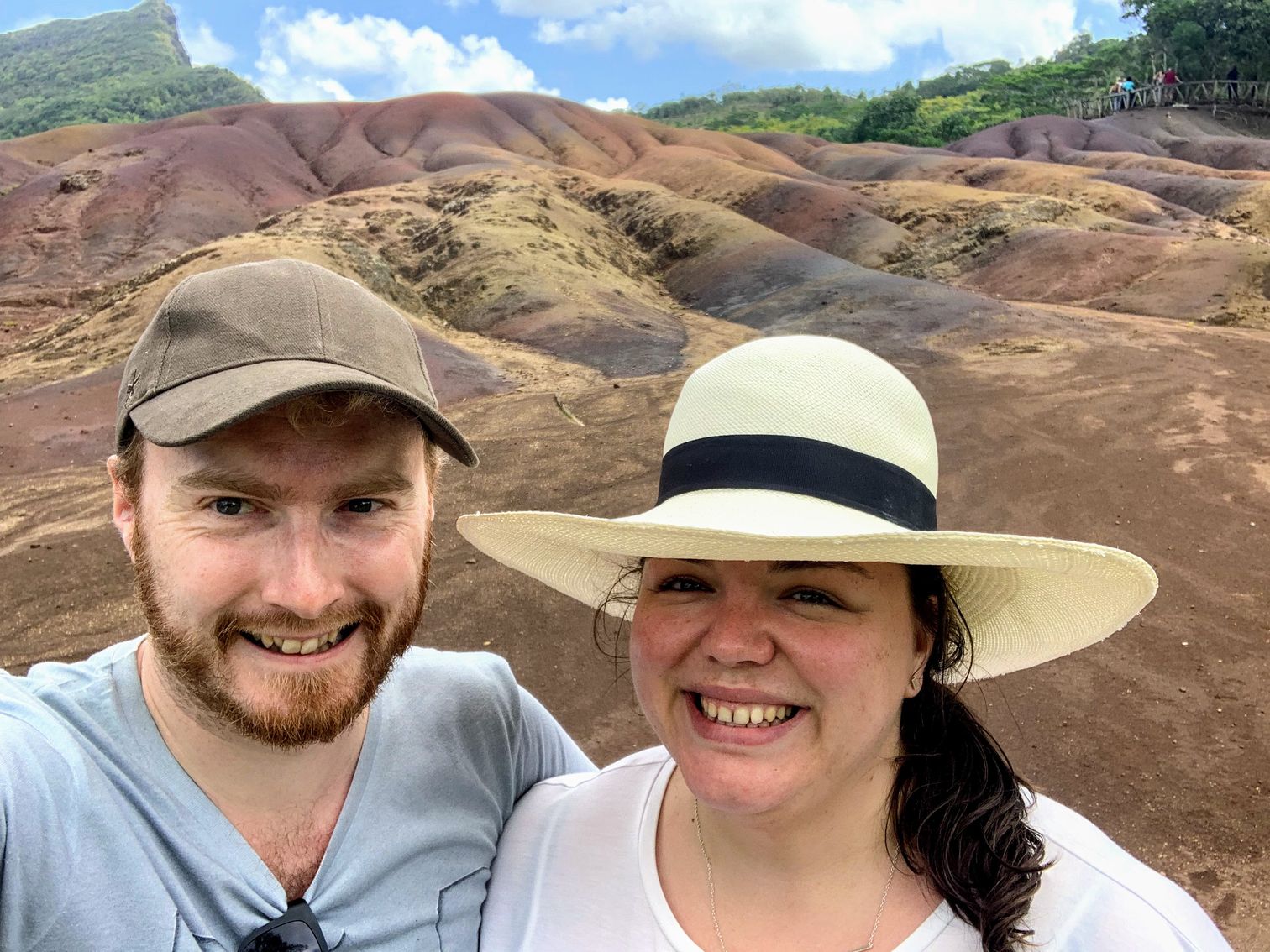 Me and Alex at the Seven Coloured Earth