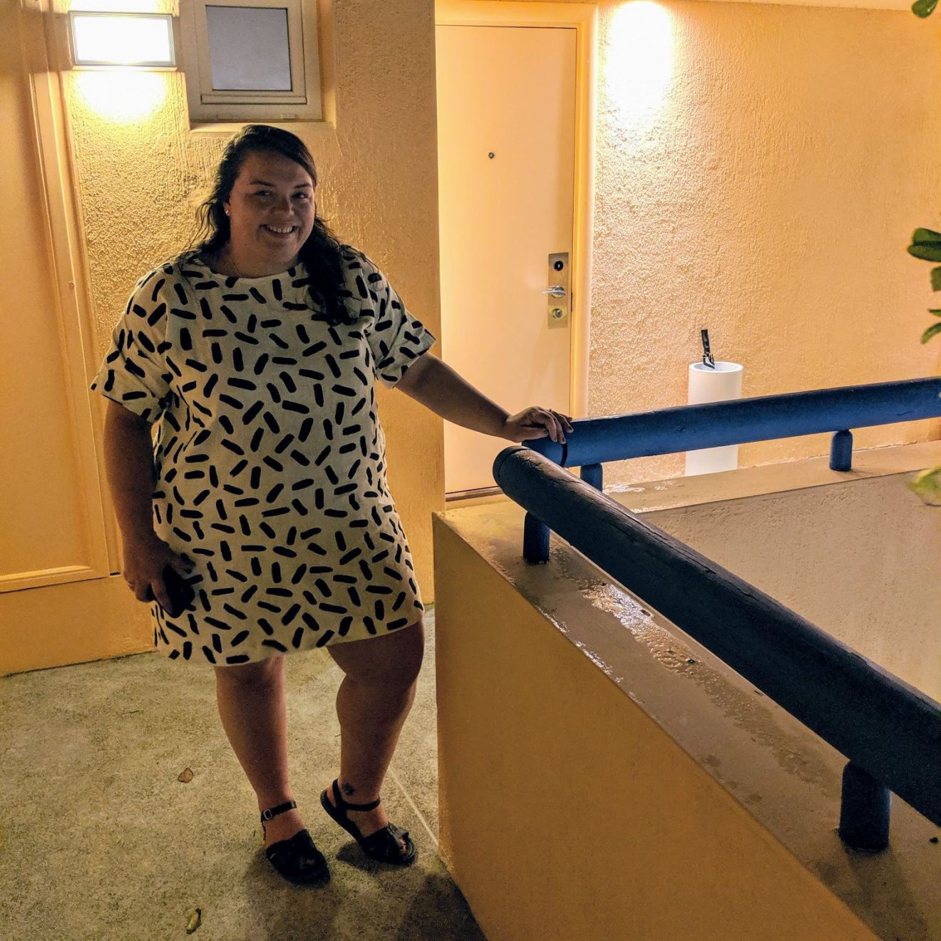 Alex in the hotel