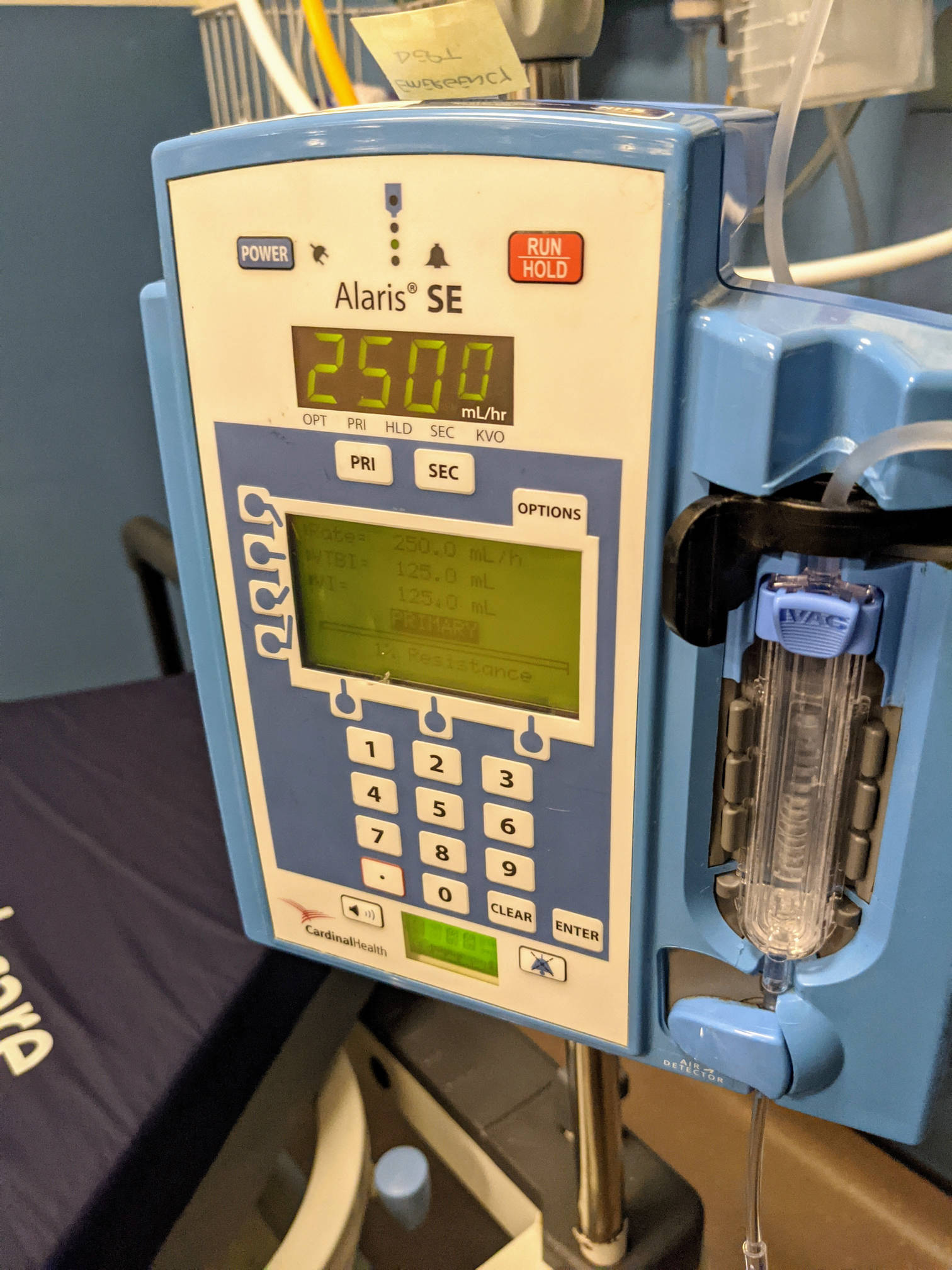 Intravenous drip machine