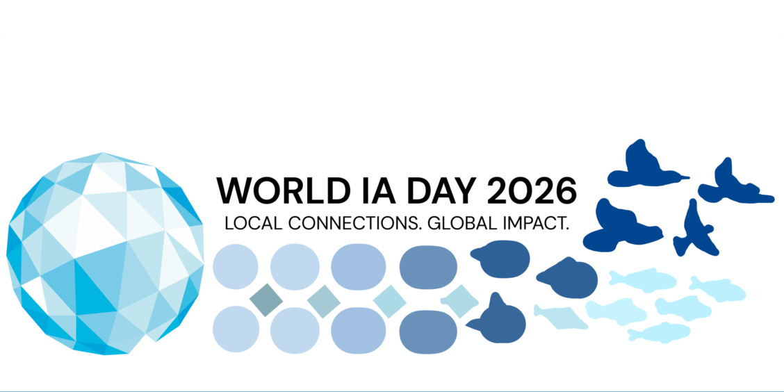 World IA Day 2026 logo: "Local connections. Global impact."
